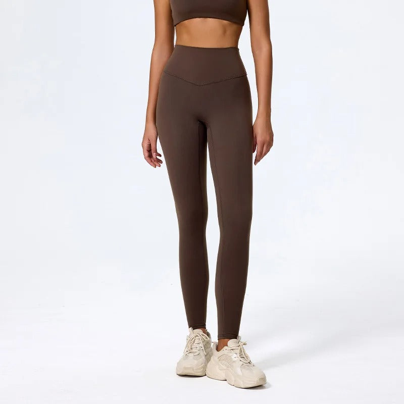 Super Soft Fabrics High Waist Leggings Quick-Dry Gym Yoga Pants Running Workout Tights Push Up Sports Leggings Women