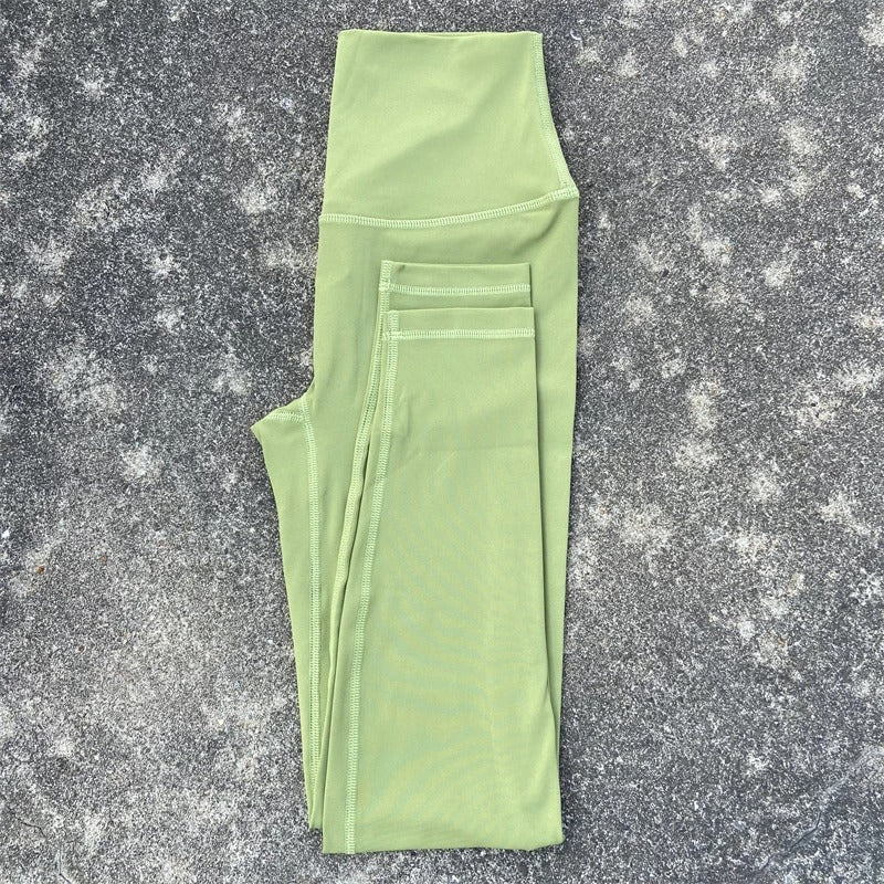 25" Yoga Sports Leggings With Pockets Women's Gym High Waist Tights Plus Size Fitness Soft Yoga Pants Running Training Trousers