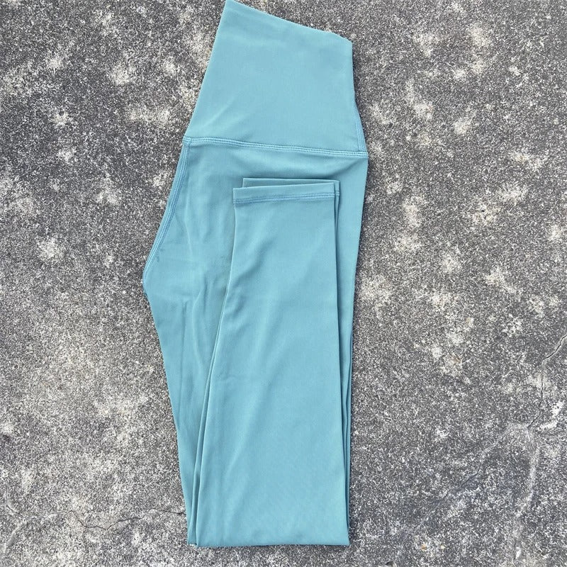 25" Yoga Sports Leggings With Pockets Women's Gym High Waist Tights Plus Size Fitness Soft Yoga Pants Running Training Trousers