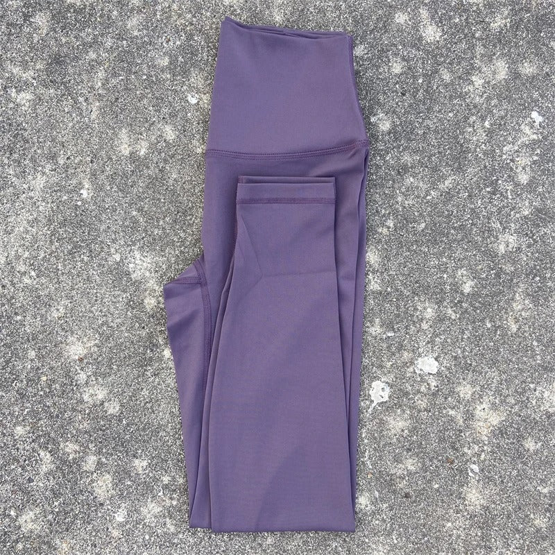 25" Yoga Sports Leggings With Pockets Women's Gym High Waist Tights Plus Size Fitness Soft Yoga Pants Running Training Trousers