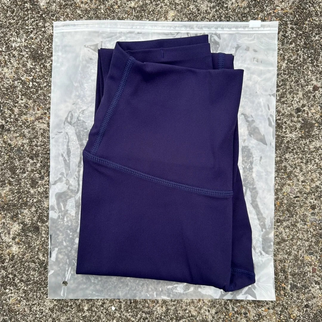 Solid Color High Waist Yoga Legging Athletic soft Women Sport Pant Tight Butter Gym Comprehensive Training Jog Back Waist Pocket
