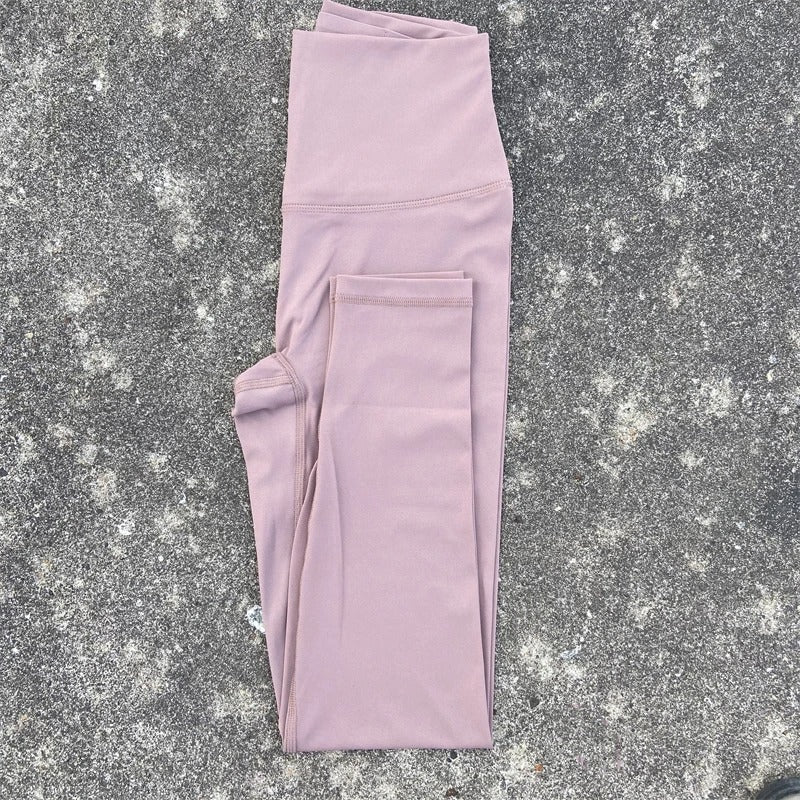 25" Yoga Sports Leggings With Pockets Women's Gym High Waist Tights Plus Size Fitness Soft Yoga Pants Running Training Trousers