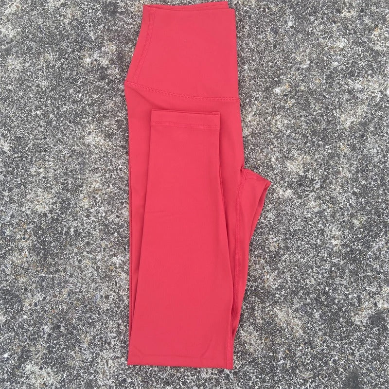 25" Yoga Sports Leggings With Pockets Women's Gym High Waist Tights Plus Size Fitness Soft Yoga Pants Running Training Trousers