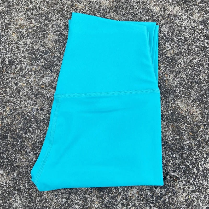 25" Yoga Sports Leggings With Pockets Women's Gym High Waist Tights Plus Size Fitness Soft Yoga Pants Running Training Trousers