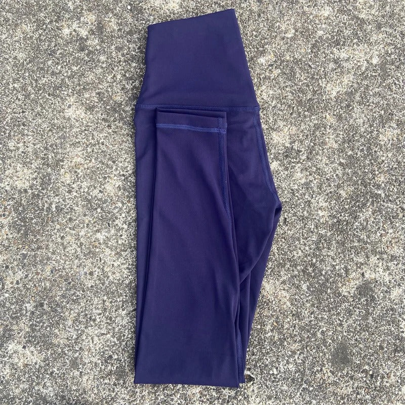 25" Yoga Sports Leggings With Pockets Women's Gym High Waist Tights Plus Size Fitness Soft Yoga Pants Running Training Trousers