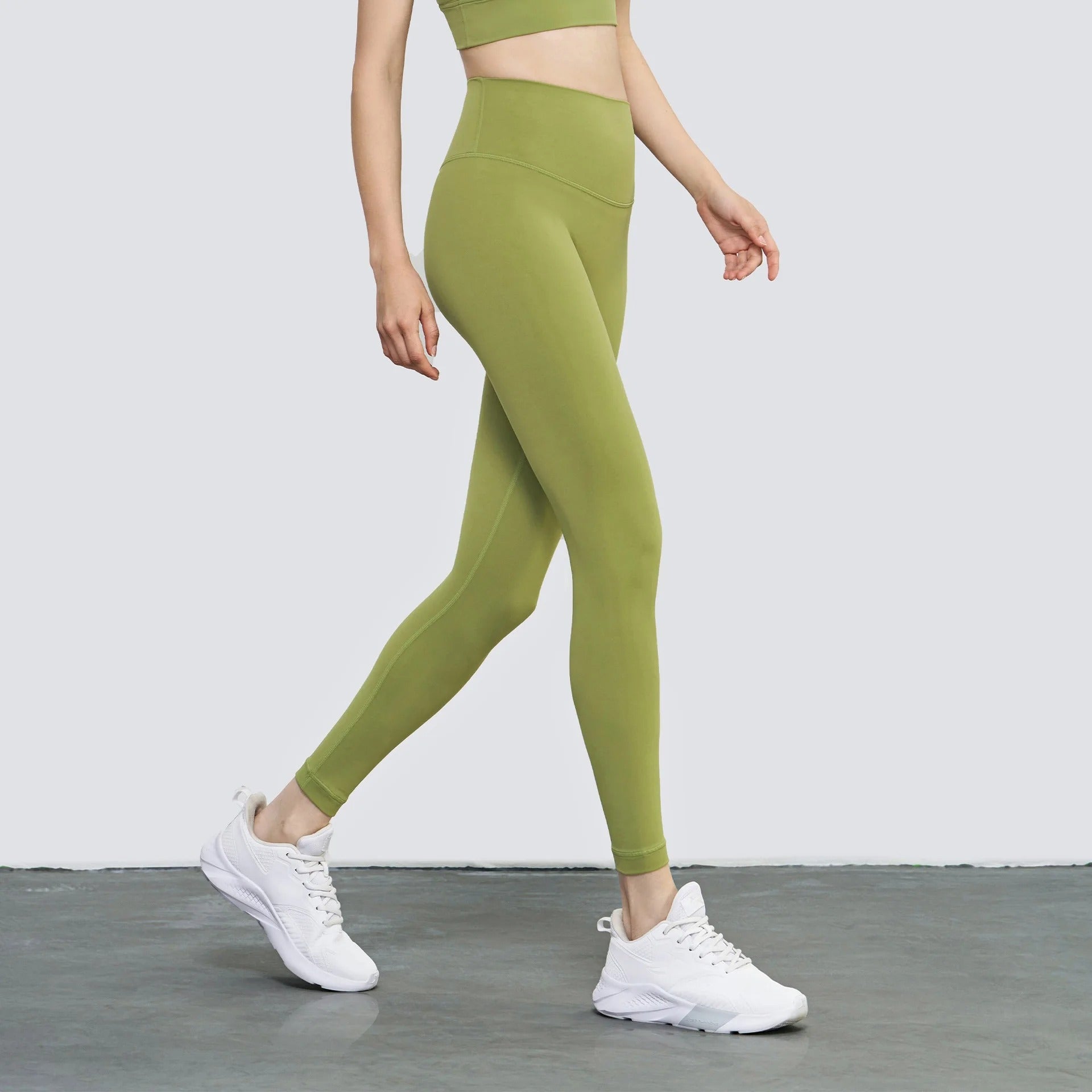 Solid Color High Waist Yoga Legging Athletic soft Women Sport Pant Tight Butter Gym Comprehensive Training Jog Back Waist Pocket
