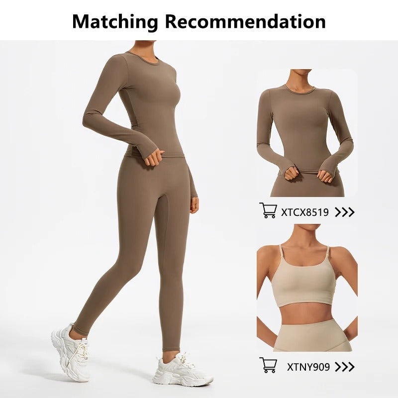 Super Soft Fabrics High Waist Leggings Quick-Dry Gym Yoga Pants Running Workout Tights Push Up Sports Leggings Women